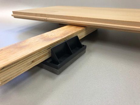 Prefinished Solid Sports Floor Boards - boards consisting of 2 or 3 strips